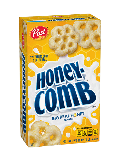 Honeycomb Original cereal box